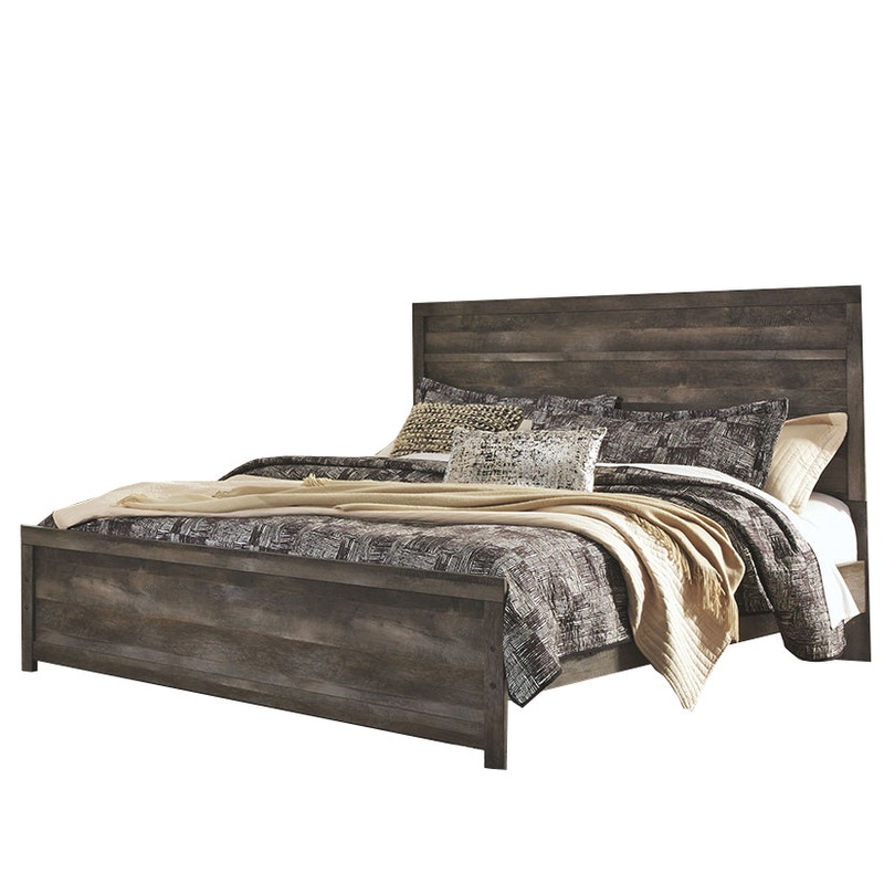 Wynnlow – Gray – King Panel Bed