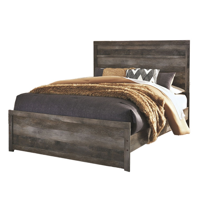 Wynnlow – Gray – Queen Panel Bed