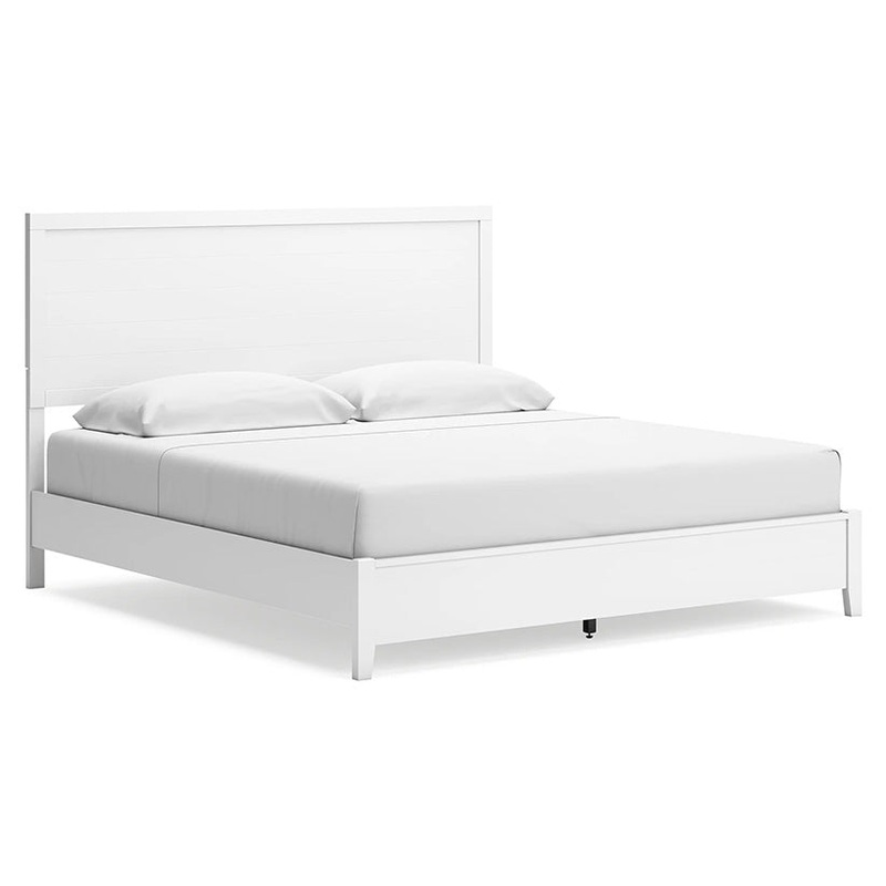 Binterglen – White – King Panel Bed