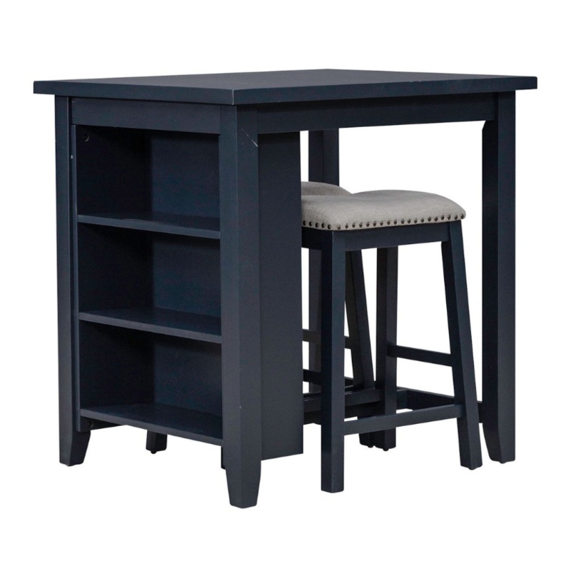 Brook Creek – 3 Piece Counter Set – Black