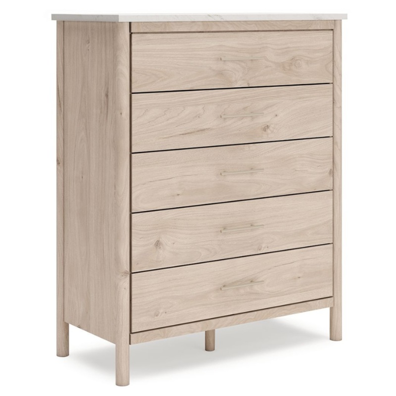 Cadmori – Two-tone – Five Drawer Wide Chest