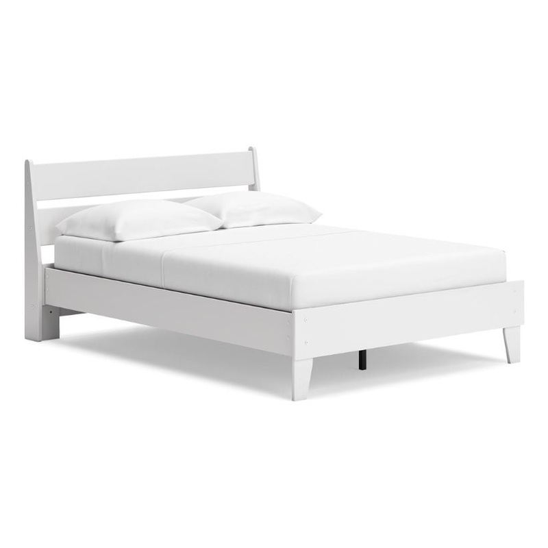 Socalle – Two-tone – Full Panel Platform Bed