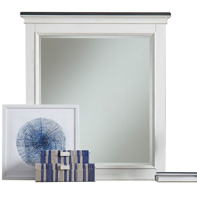 Allyson Park – Crown Mirror – Two Toned