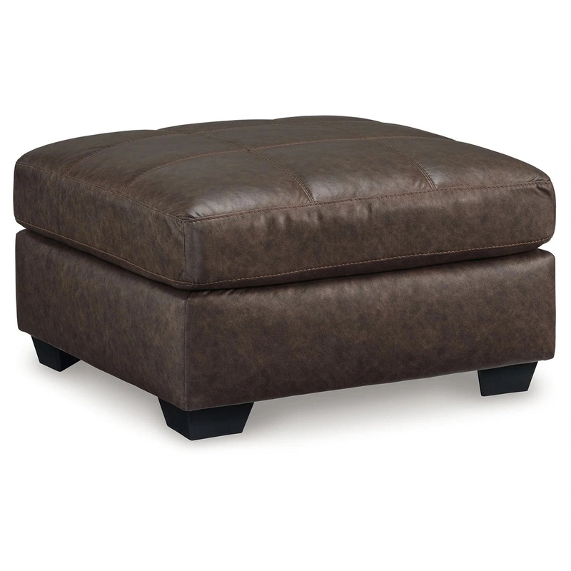 Barlin Mills – Umber – Oversized Accent Ottoman