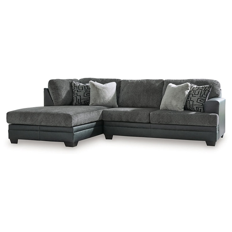 Brixley Pier – Graphite – 2-Piece Sectional With Laf Corner Chaise