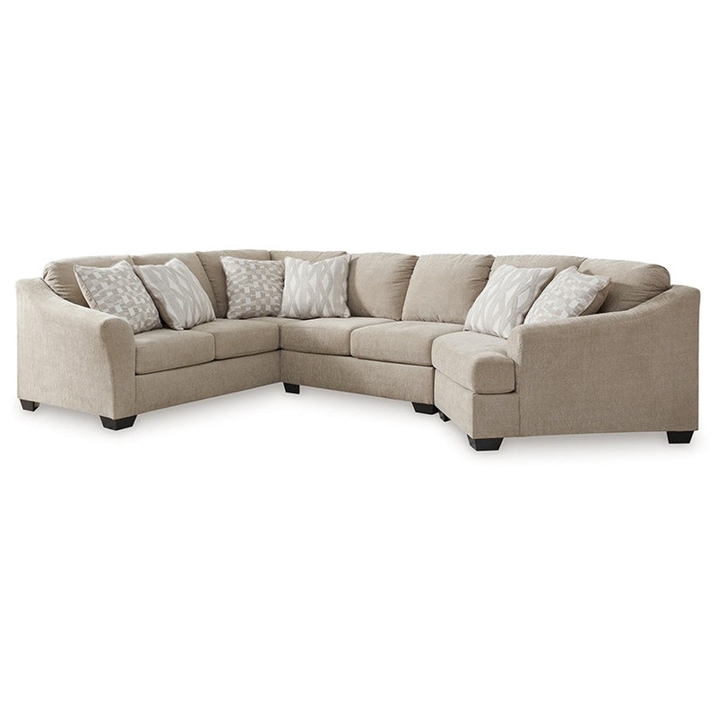 Brogan Bay – Cork – 3-Piece Sectional With Raf Cuddler