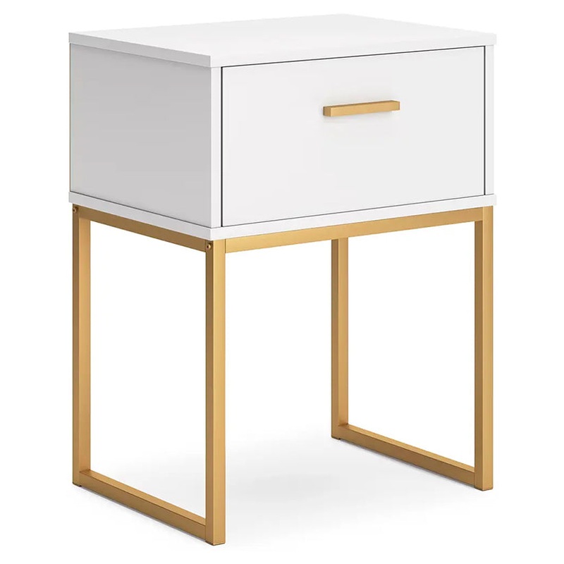 Socalle – Two-tone – One Drawer Night Stand