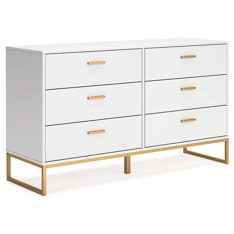 Socalle – Two-tone – Six Drawer Dresser
