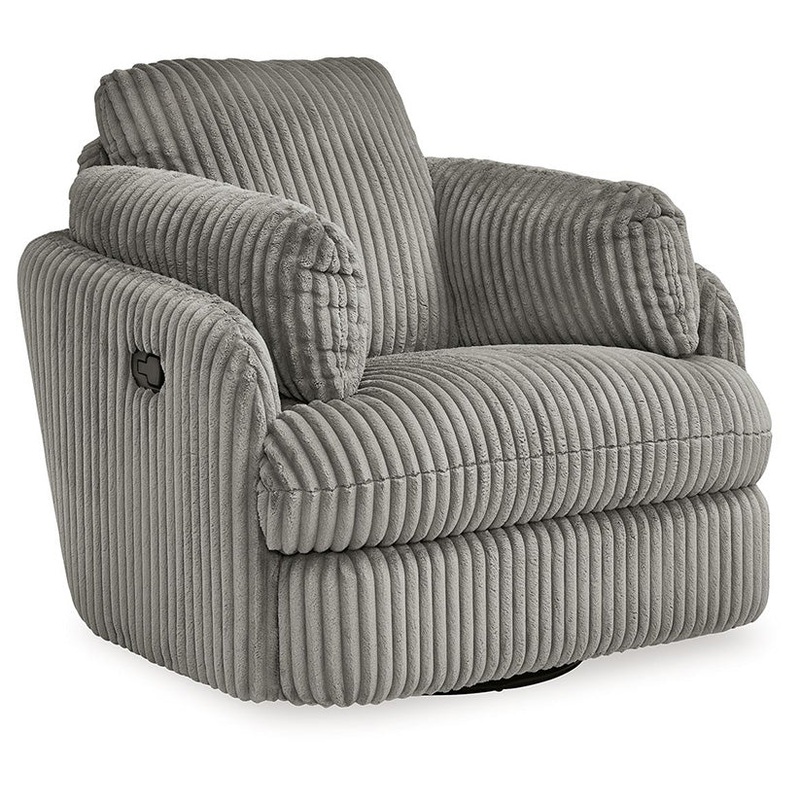Tie-breaker – Fog – Swivel Glider Recliner