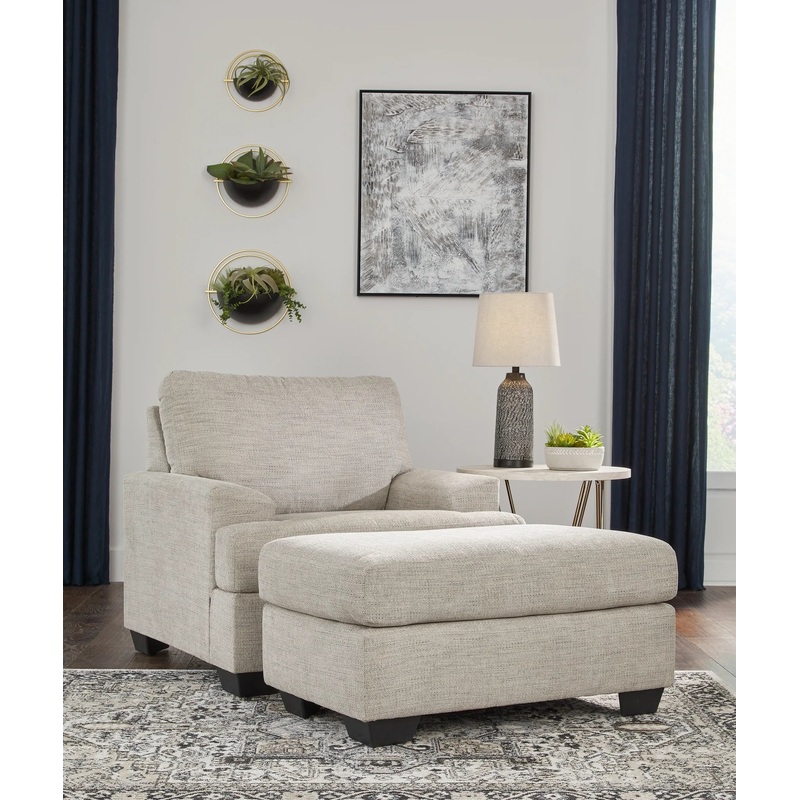 Vayda – Pebble – 2 Pc. – Chair, Ottoman