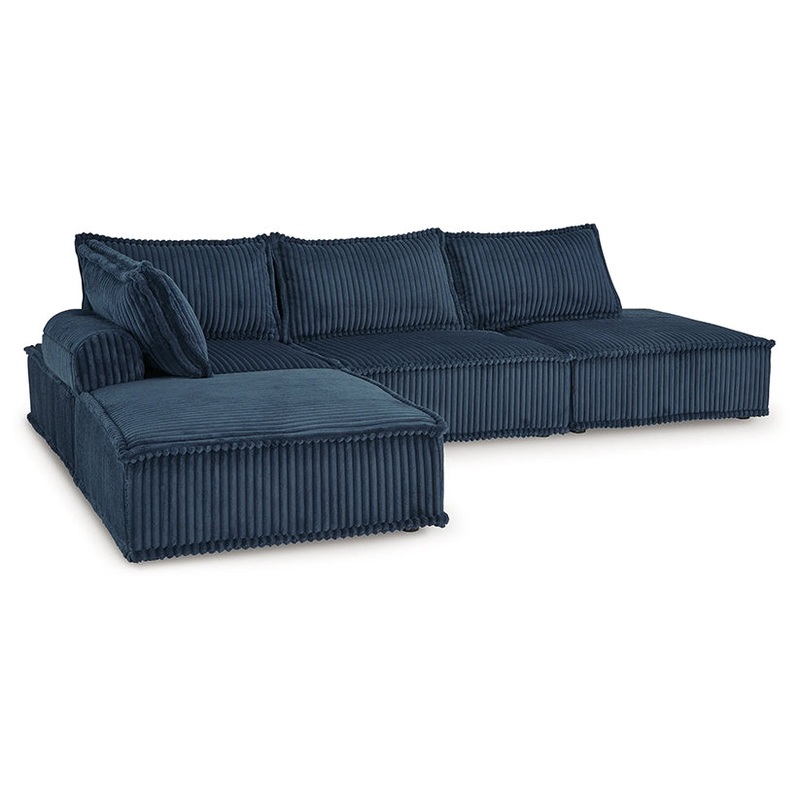 Bales – Navy – 4-Piece Modular Seating