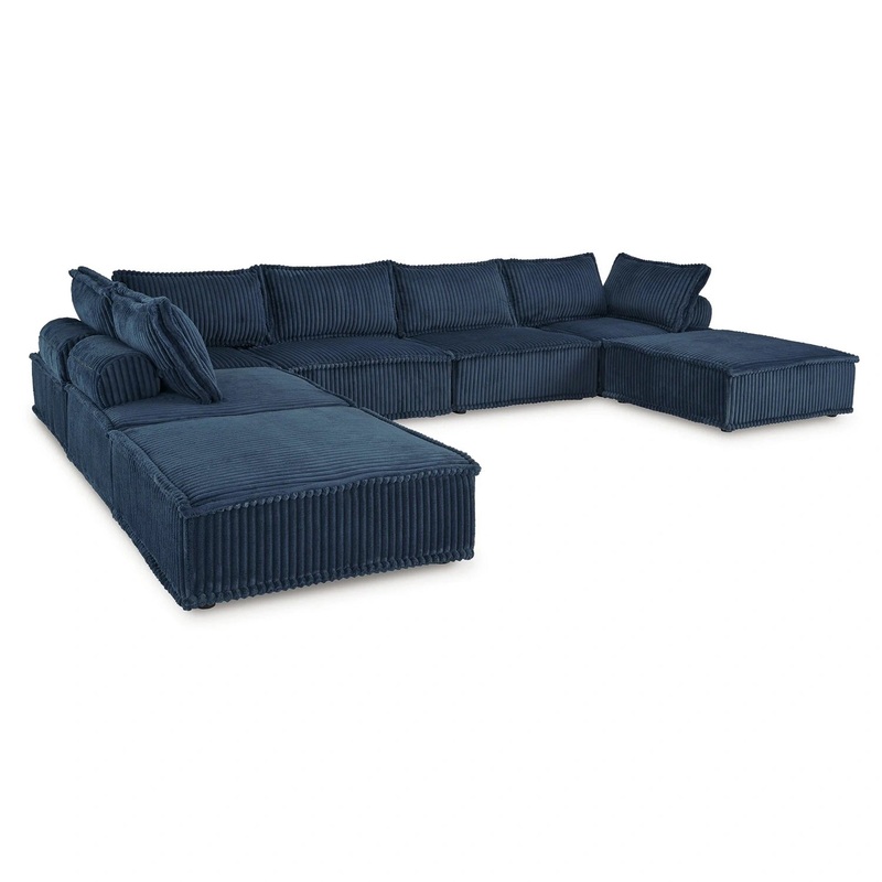 Bales – Navy – 7-Piece Modular Seating