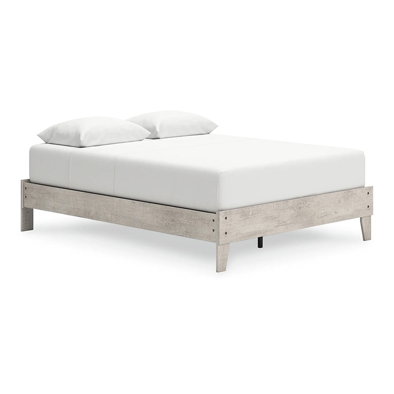 Shawburn – Whitewash – Platform Queen Bed
