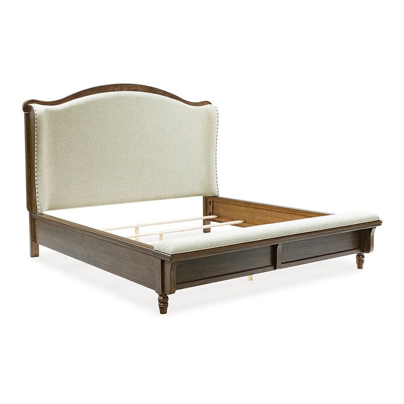 Sturlayne – Brown – Queen Upholstered Panel Bed