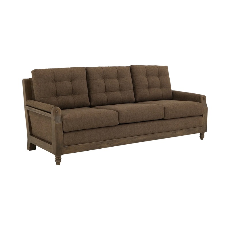 Xel-Ha II – Upholstered Sofa – Carnelian Brown