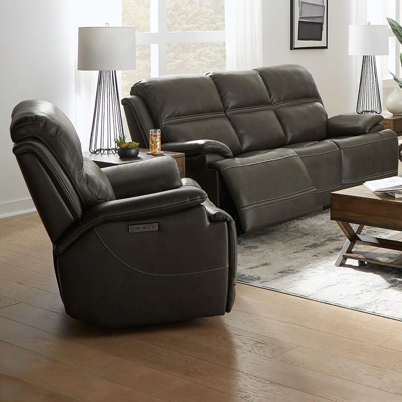 Bentley – Sofa & Recliner – Graphite Gray