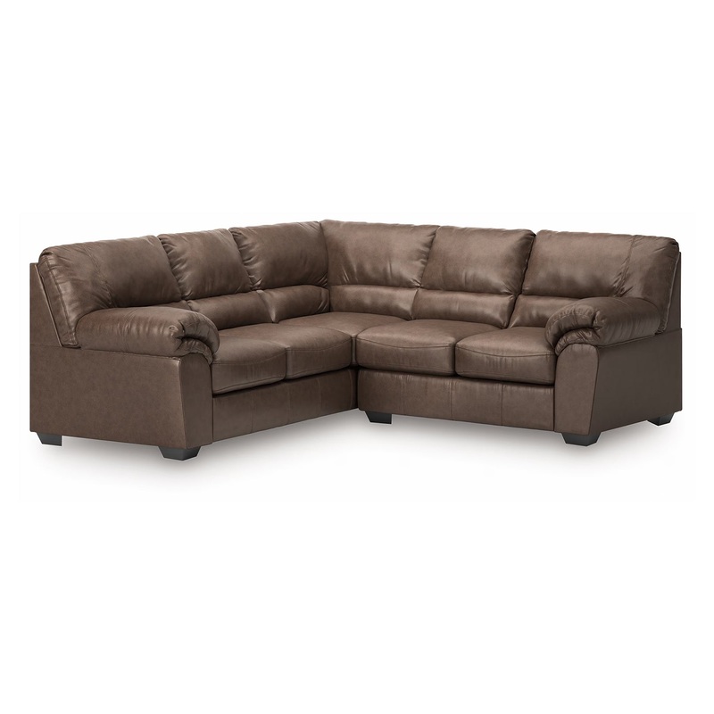 WillowBend – Umber – 2-Piece Sectional With LAF Sofa With Corner Wedge