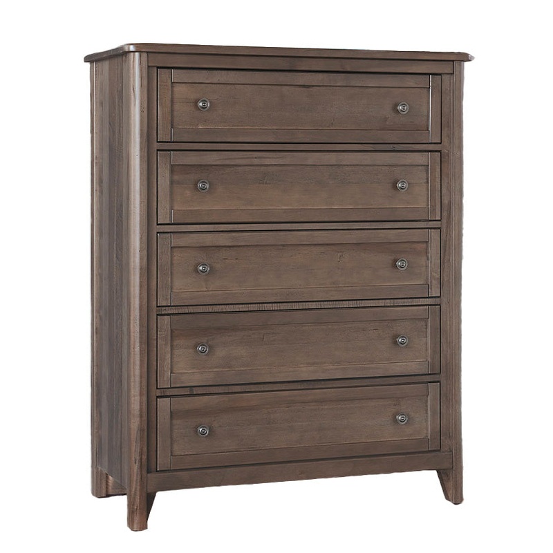Woodbridge – Chest – 5 Drawer – Dark Cashmere