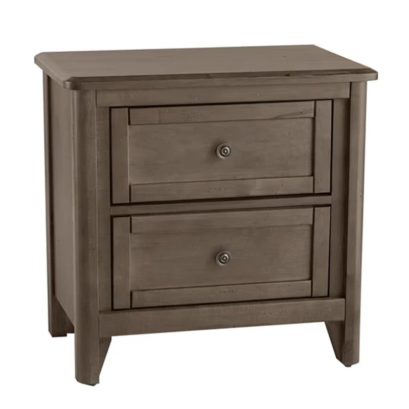 Woodbridge – Nightstand – 2 Drawer – Dark Cashmere