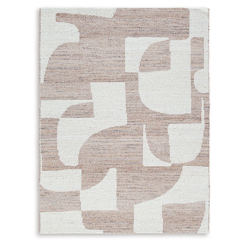 Brynnfield – Beige / Brown – Large Rug – 8′ x 10′