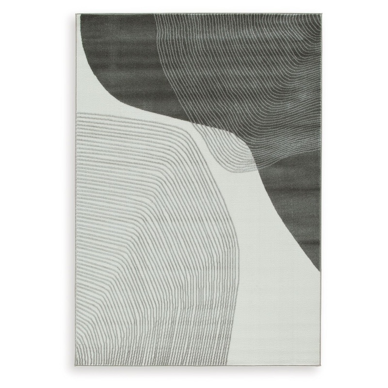 Winderburg – Gray / Ivory – Large Rug – 8′ x 10′