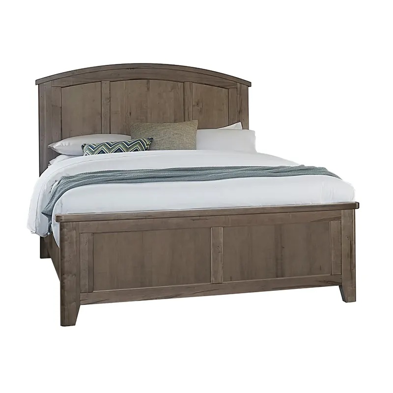 Woodbridge – Queen Arch Bed – Dark Cashmere