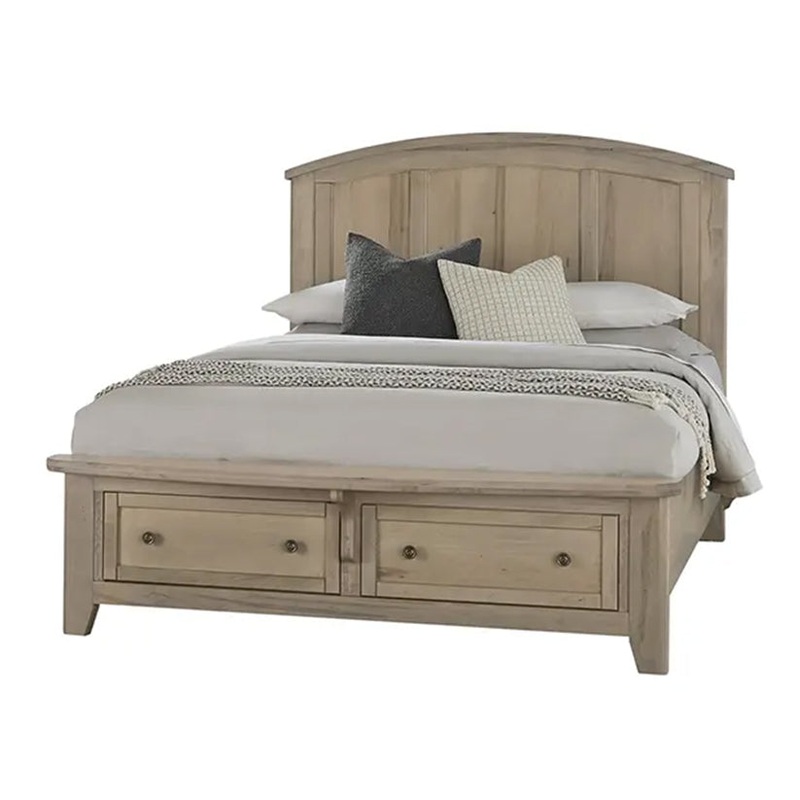Woodbridge – Queen Arch Storage Bed – Shadow Grey