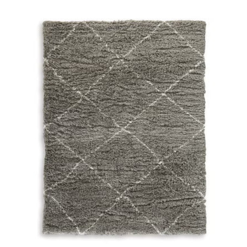 Wrenlow – Gray / Cream – Medium Rug – 5′ x 7′