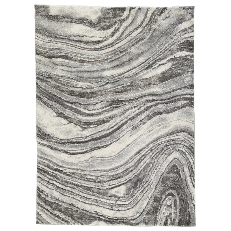 Wysdale – Ivory / Gray – Large Rug – 8′ x 10′
