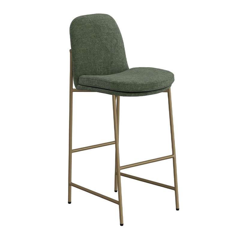 America – Bar Stool – Olive Green