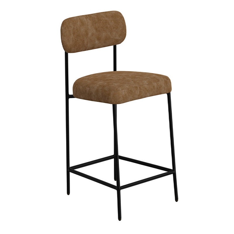 Salamanca – Bar Stool – Ivonhoe Cognac / Caramel Color