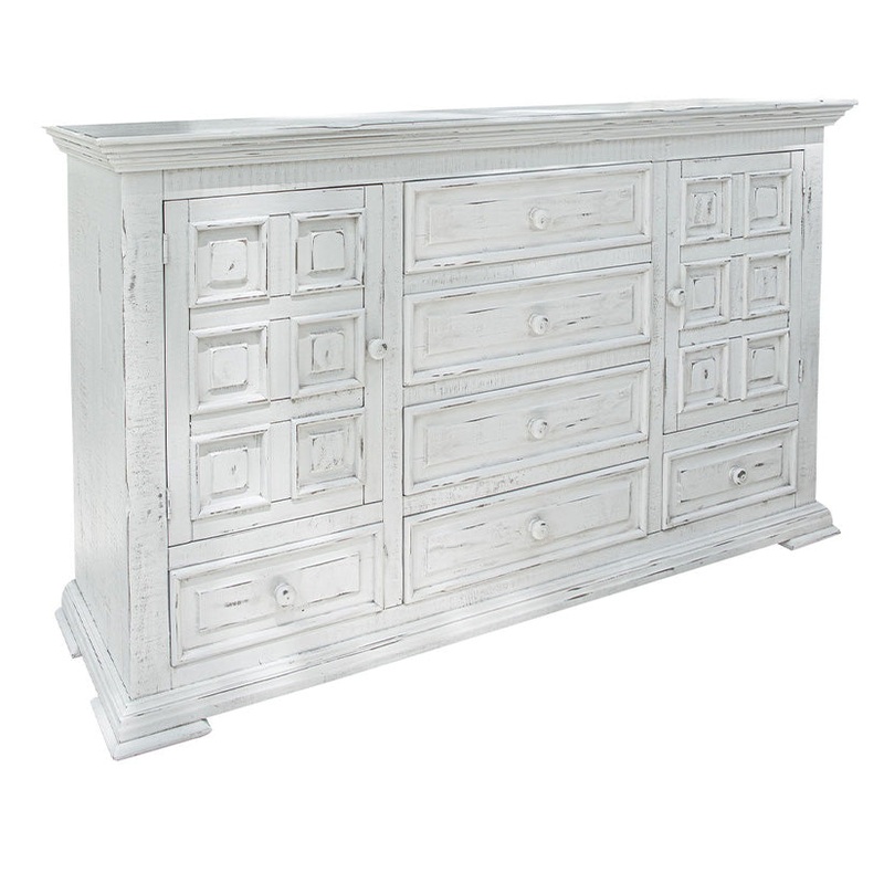 Terra White – Dresser – Distressed White