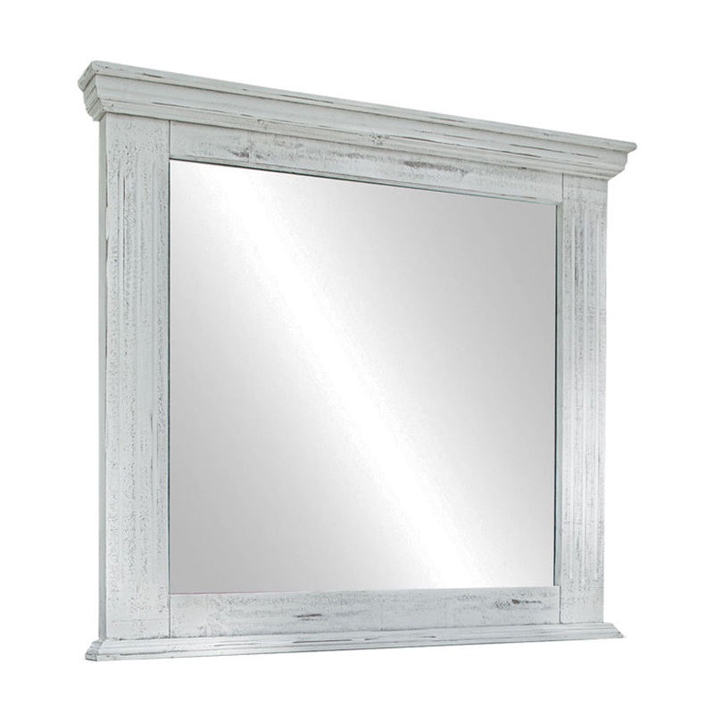 Terra White – Mirror – Distressed White