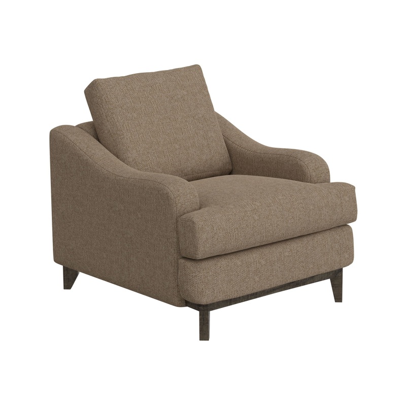 Alfa – Arm Chair – Brown Camel