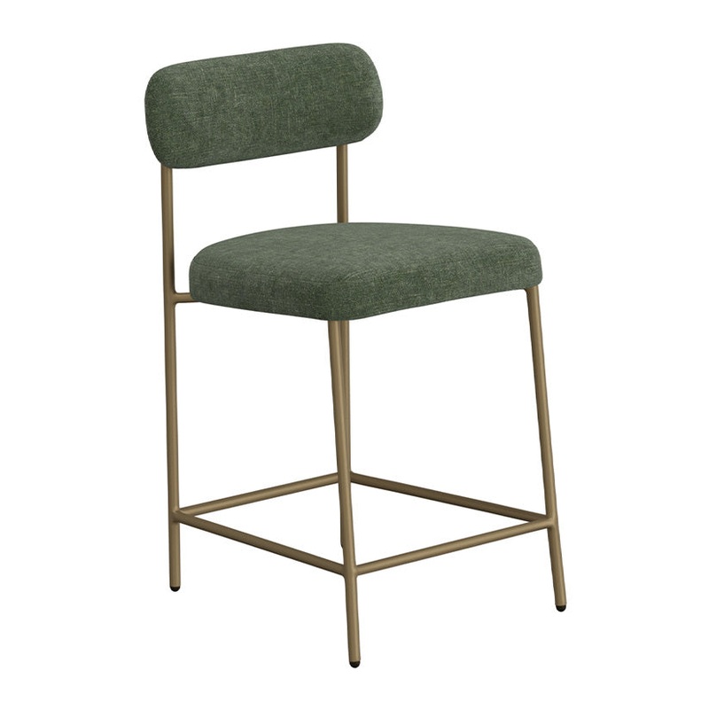 Salamanca – Metal Bar Stool – Tribu Forest Green/ Olive Green