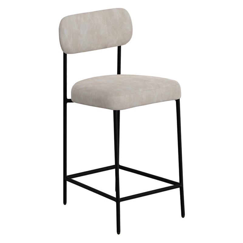 Salamanca – Upholstered Bar Stool – Marfil