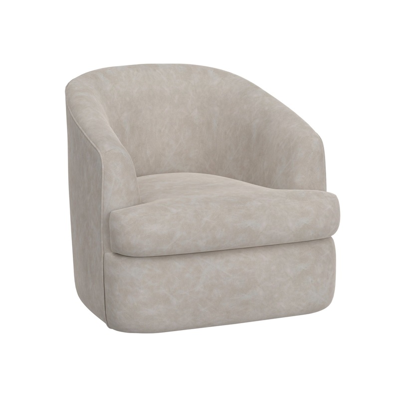 Tumbi – 360 Degree Swivel Accent Chair – Oyster