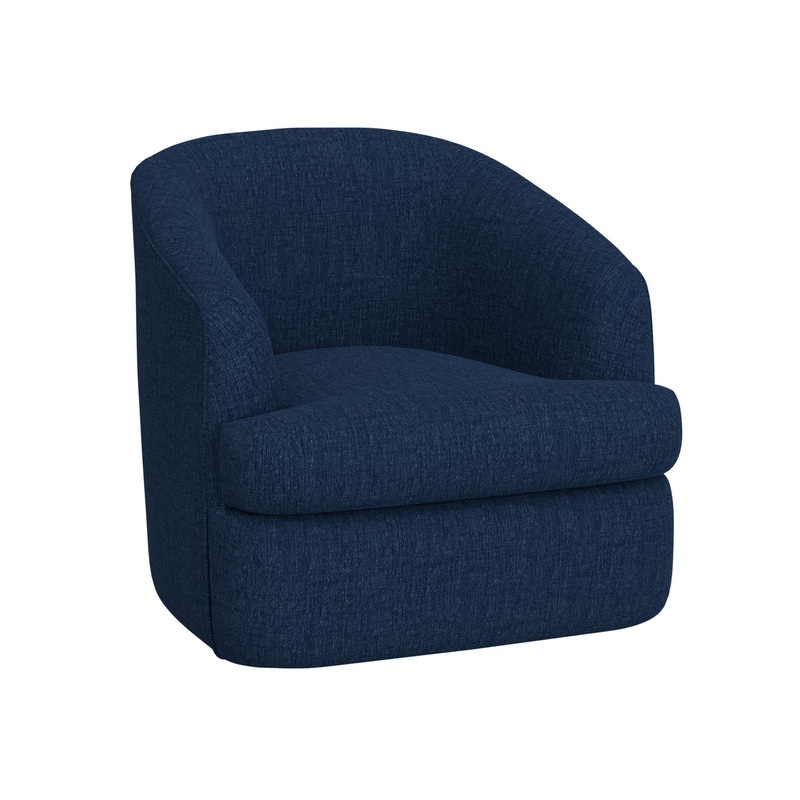 Tumbi – Swivel Accent Chair – Midnight Blue