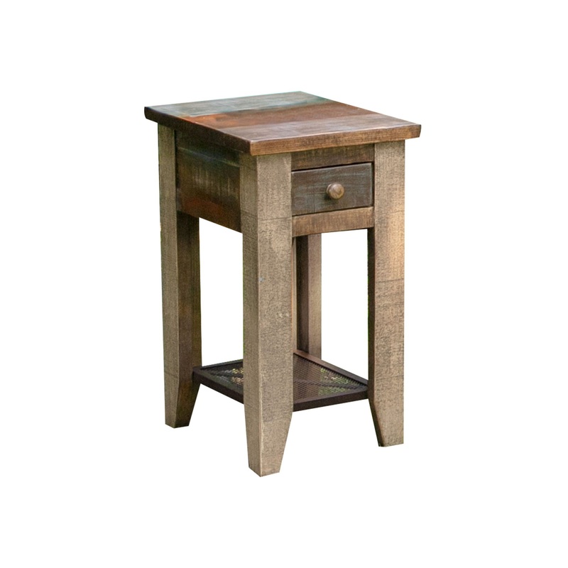 Antique – Chairside Table – Multicolor