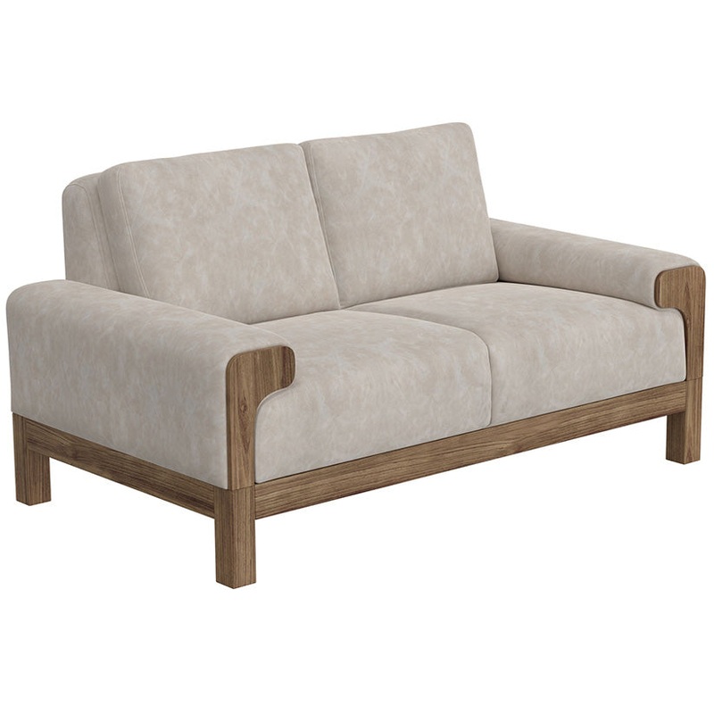 Sedona – Modern Comfort Loveseat – Marfil