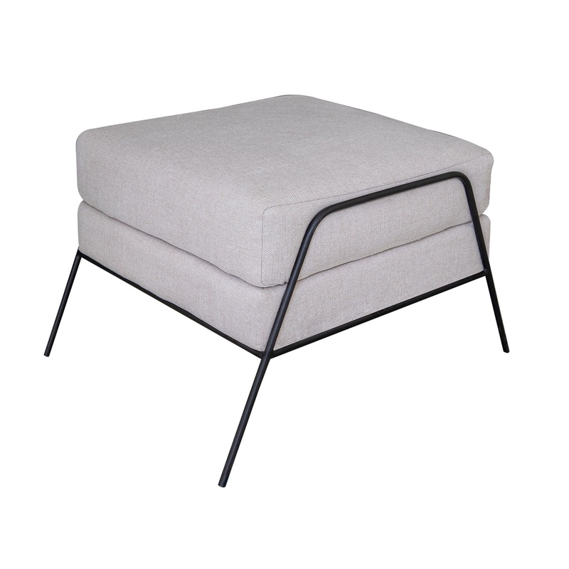 Tyne – Ottoman – Agreeable Gray