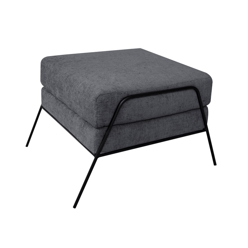 Tyne – Ottoman – Iron Gray