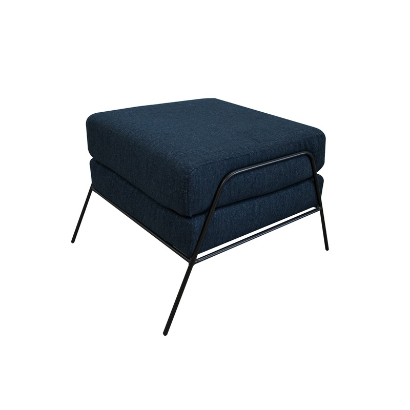 Tyne – Ottoman – Midnight Blue