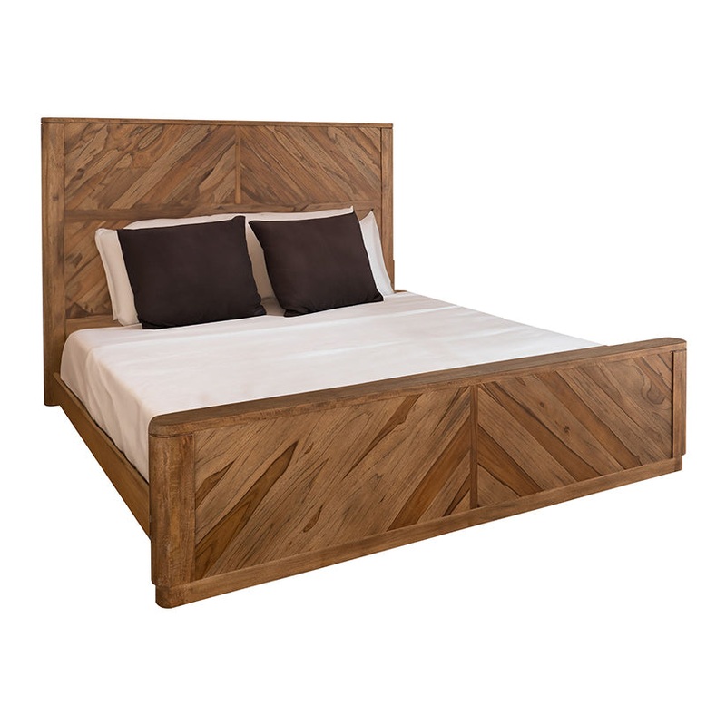 Balam – Queen Bed – Light Brown