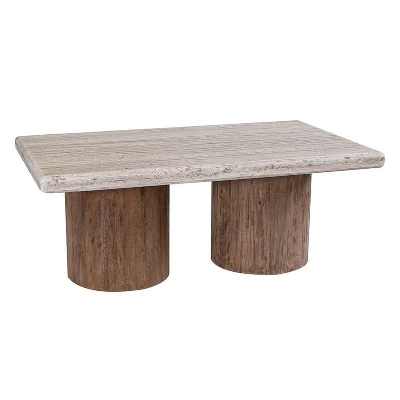 Sahara – Cocktail Table – Cream / Brown Caramel
