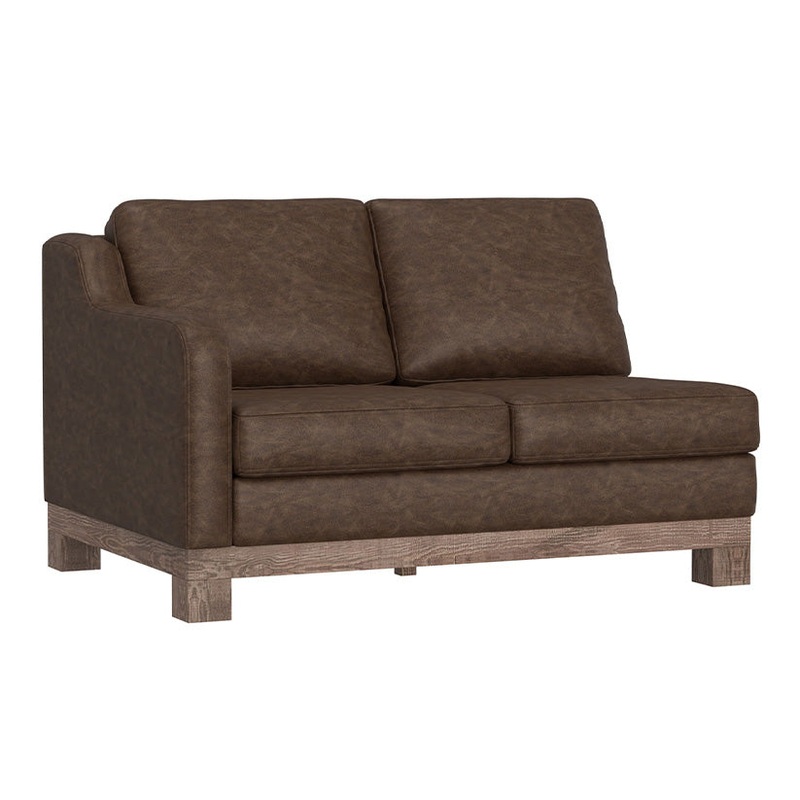Samba – LAF Loveseat – Brown