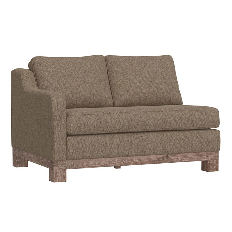 Samba – LAF Loveseat – Light Brown