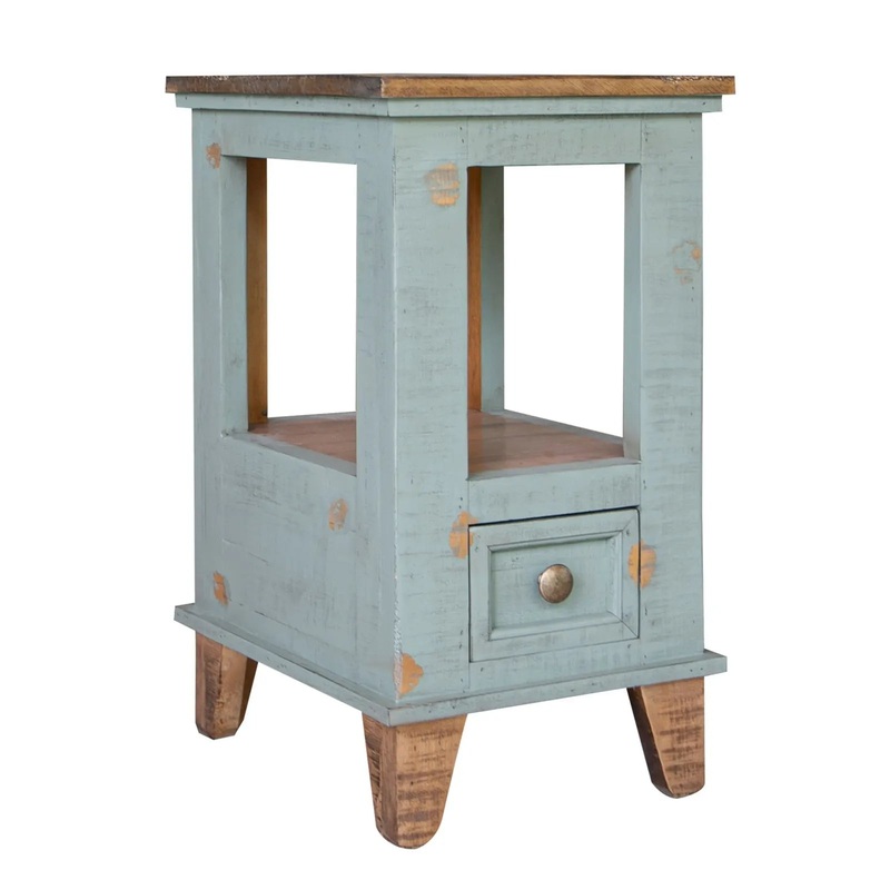 Toscana – Chairside Table – Sage Green