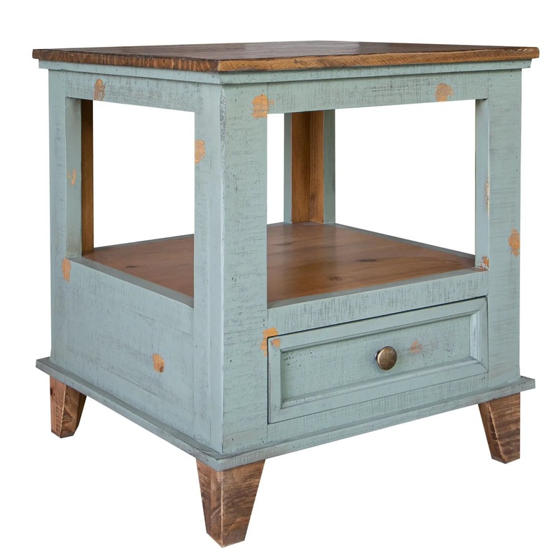 Toscana – End Table – Sage Green