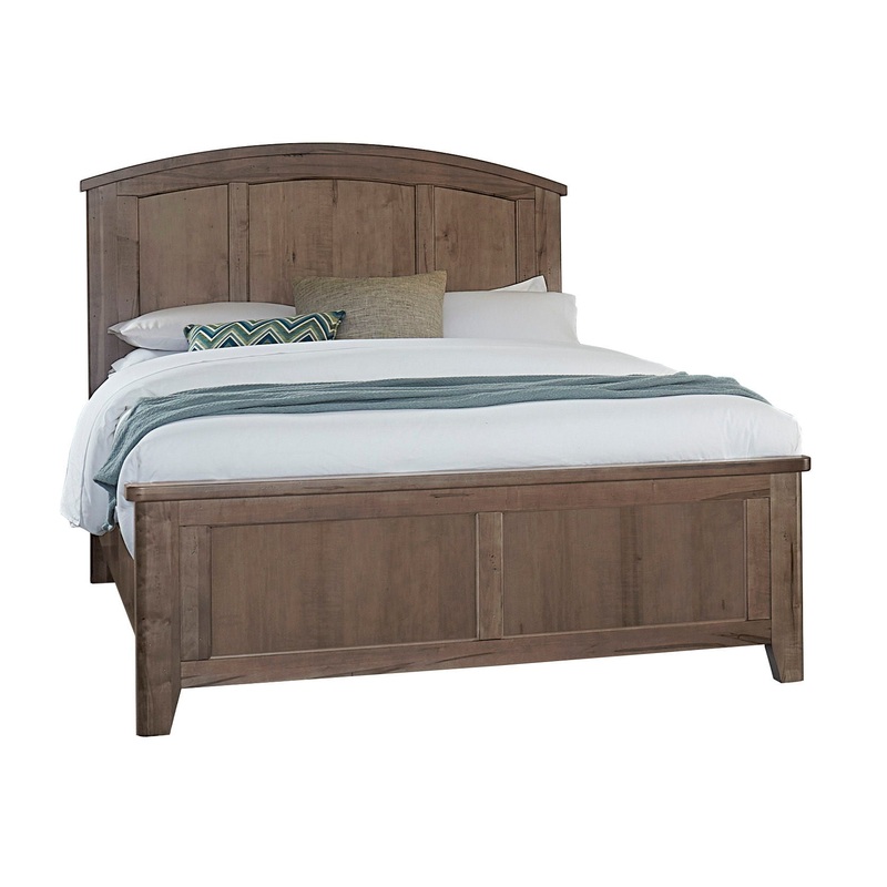Woodbridge – King Arch Bed – Dark Cashmere
